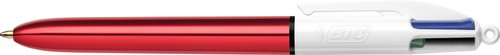 BOLIGRAFO 4 COL.BIC SHINE RED