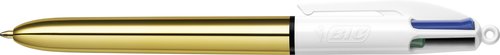 BOLIGRAFO 4 COL.BIC SHINE GOLD